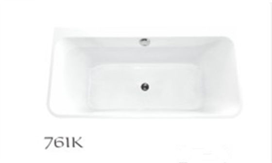 形づく光沢のある固体表面のアクリルの自由で永続的な浴槽の屋内正方形 サプライヤー