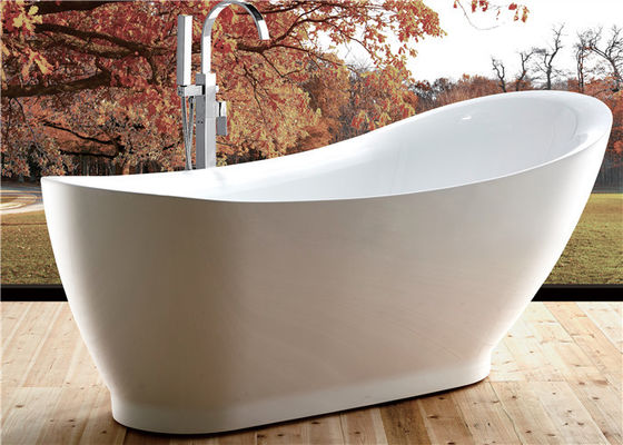 コックによってカスタマイズされる色の優雅な楕円形の支えがない浸る浴槽 サプライヤー