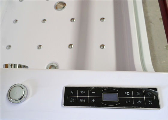 空気スイッチ制御を用いる二重ガラス エプロン ジャクージの渦の浴槽 サプライヤー