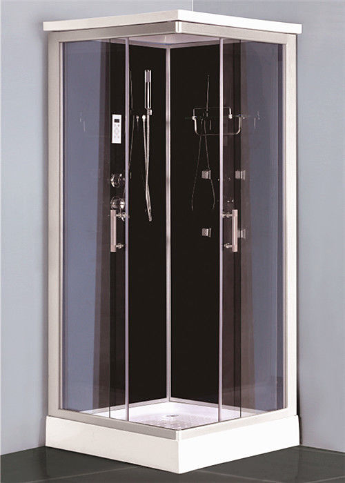 方法モジュラー長方形のシャワー室は、二重シャワーのエンクロージャに動力を与えます