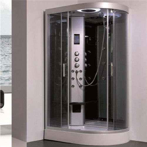 着席のたらい衛生製品との1つのシャワー室のPによって形づけられるシャワーのエンクロージャのすべて
