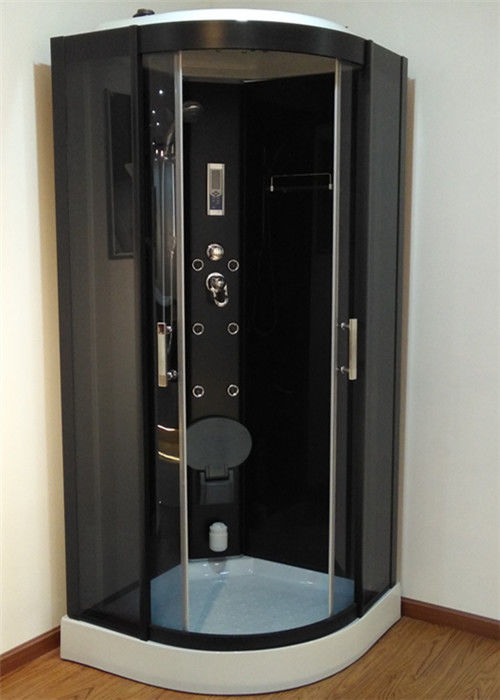黒いフレーム/計算機制御を用いる900mmのセクターのスライド ガラスのシャワーの小屋 サプライヤー