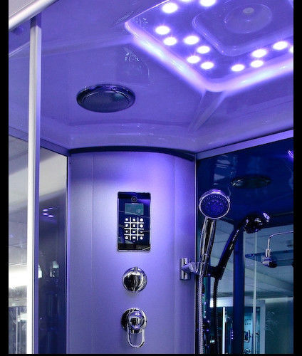 背部マッサージのジェット機のジャクージのシャワーのエンクロージャ、とコンボ シャワーの蒸気部屋は座席を畳みます
